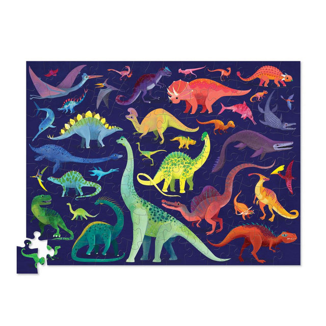 36 Animal Puzzle 100pc - Dinosaurs