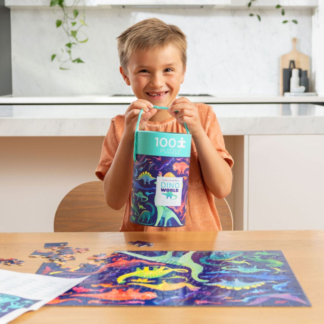 36 Animal Puzzle 100pc - Dinosaurs