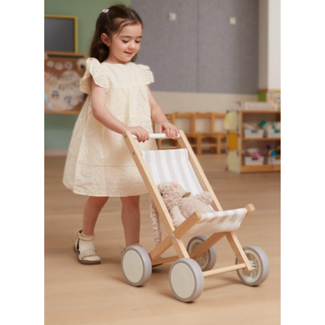 Doll Stroller - Grey
