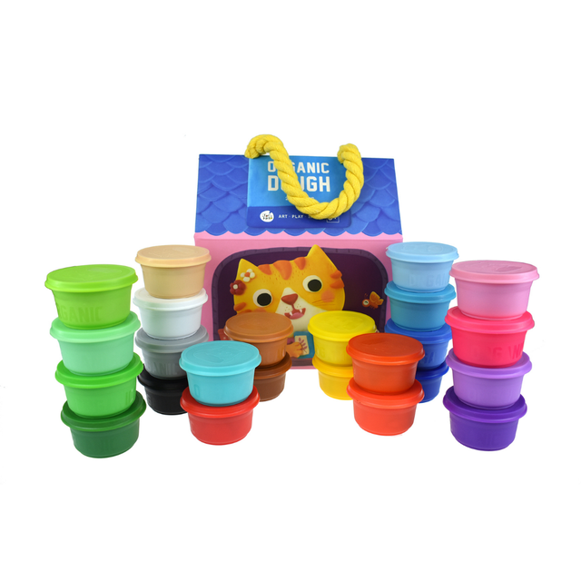 Organic Dough - 24 Colours Craft Kit