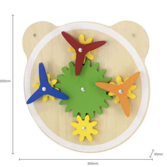 Wall Toy - Turning Windmill