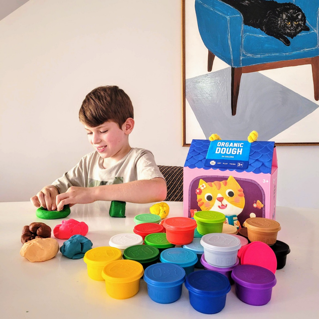 Organic Dough - 24 Colours Craft Kit