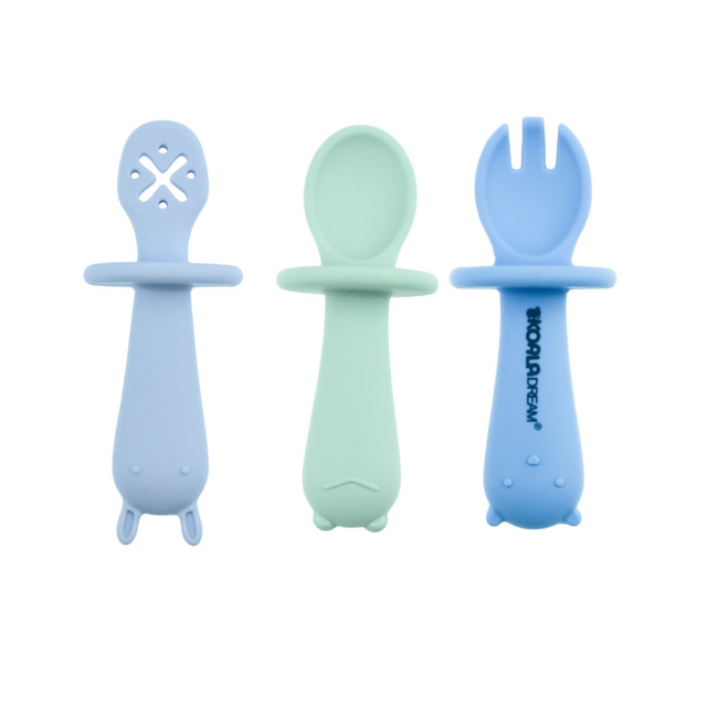 Silicone Animal Sensory Spoons - Assorted