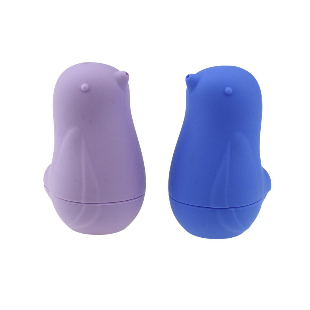 Bath Birds 2pc Silicone Pouring Set - Purple