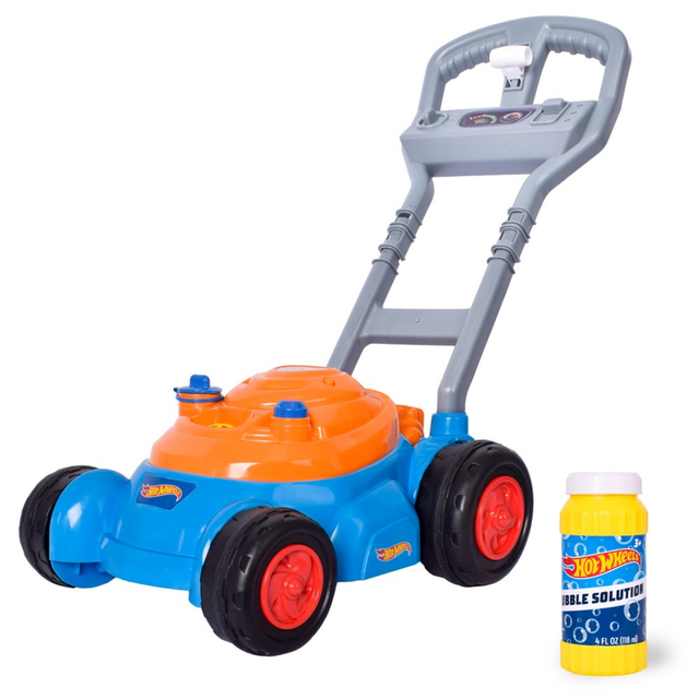 Hot Wheels Bubble N Go Mower Combo