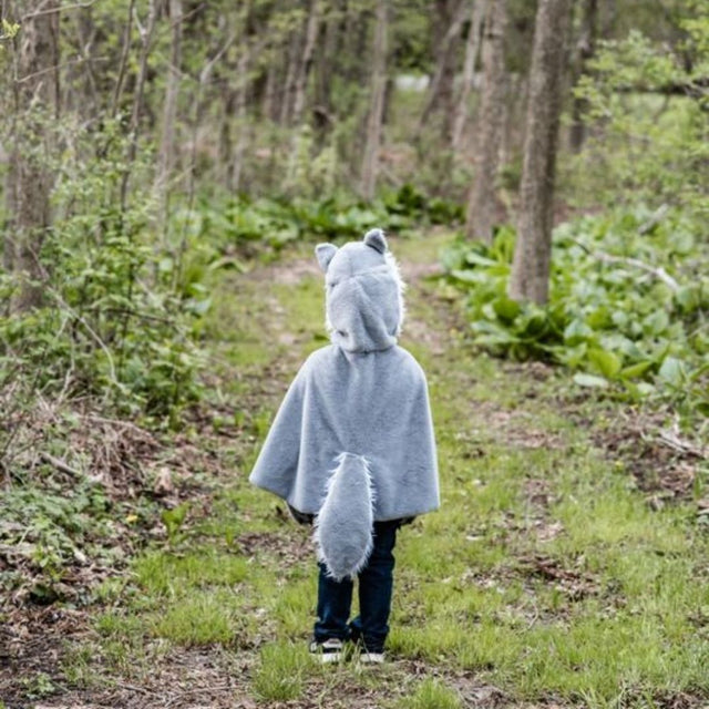 Woodland Storybook Wolf Cape Size 4-6