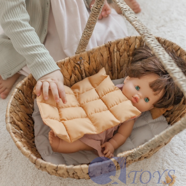 Wicker Dolls Basket