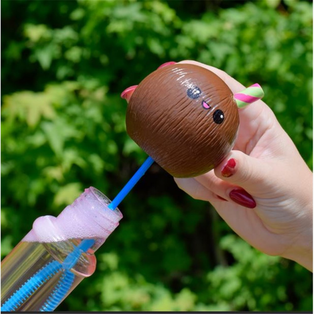 2pk Scented Jumbo Bubble Wands IceCream/Coconut