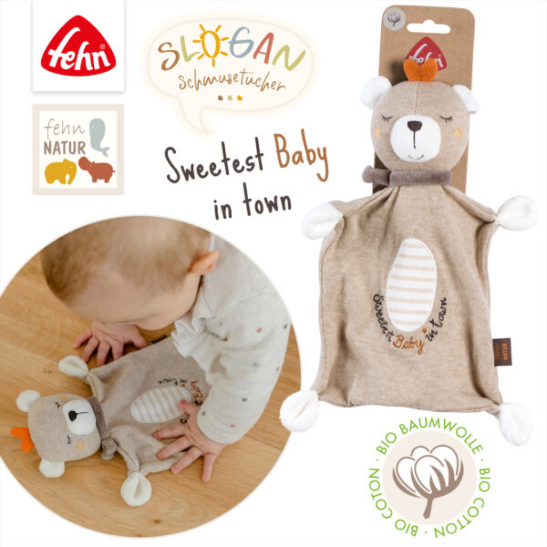 FehnNATUR Comforter Teddy “Baby”