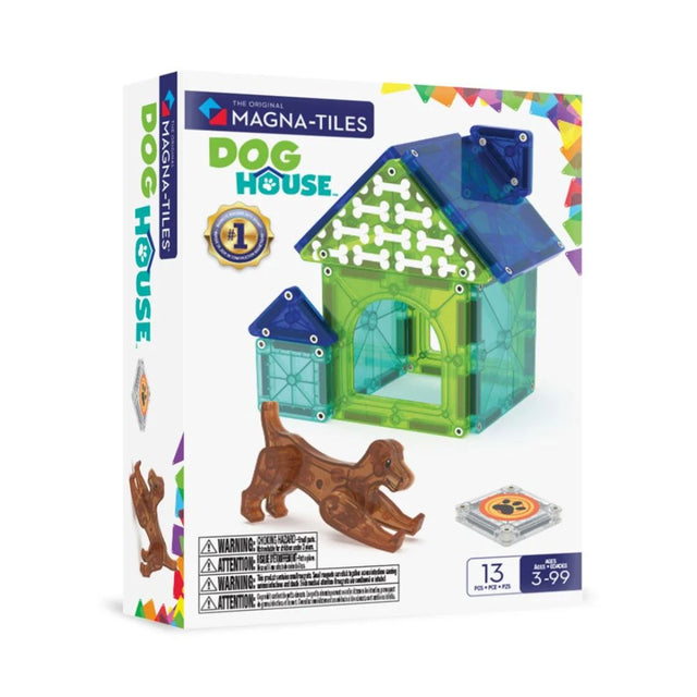 MAGNA-TILES® Dog House - 13 Piece