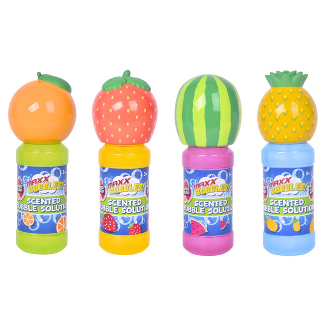 MAXX BUBBLES - SCENTED FRUIT BUBBLE BOTTLE