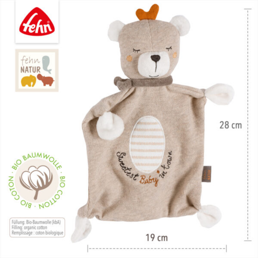 FehnNATUR Comforter Teddy “Baby”