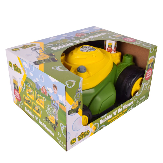 John Deere Bubble N Go Mower Combo