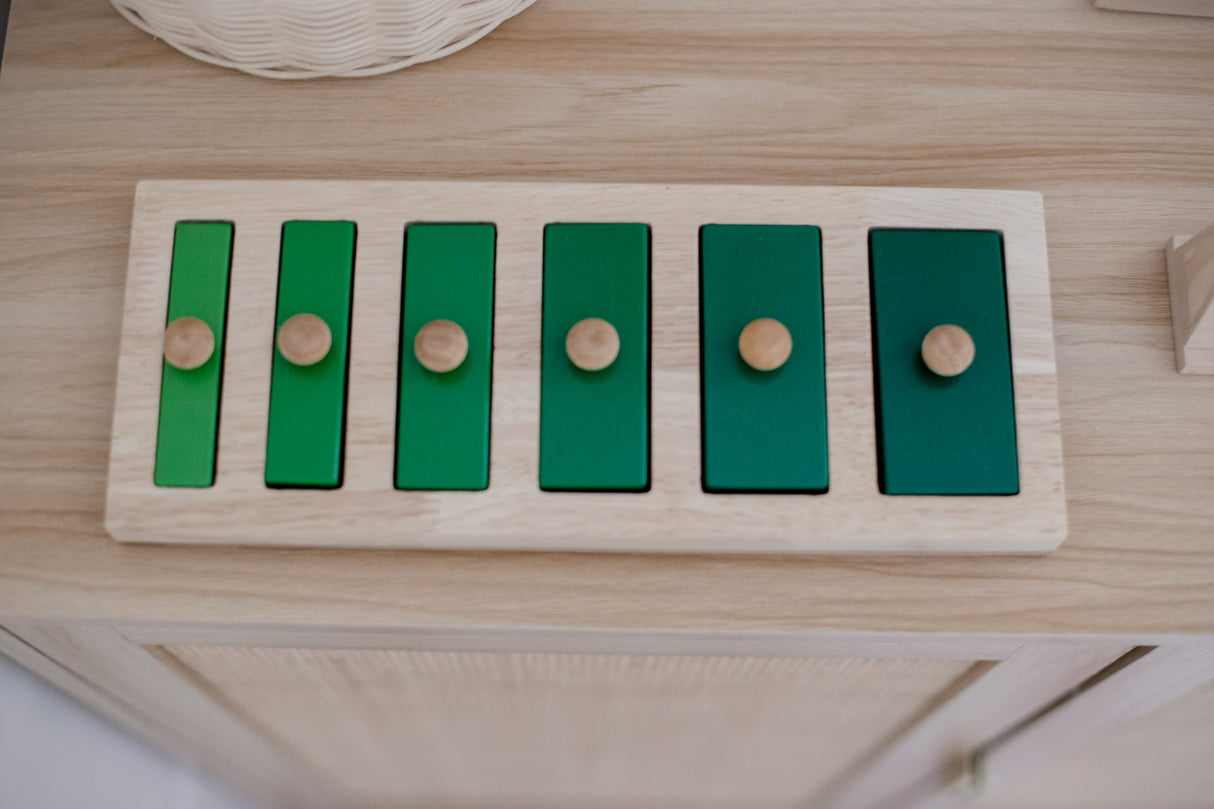 Narrow-wide Knob Puzzle
