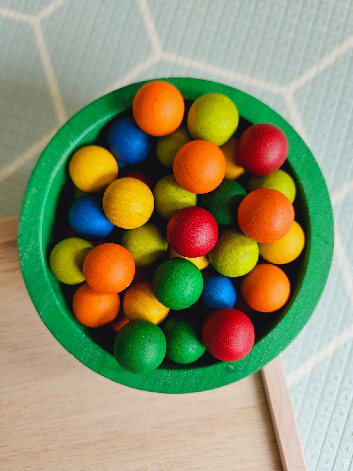 Wooden Balls Set of 50