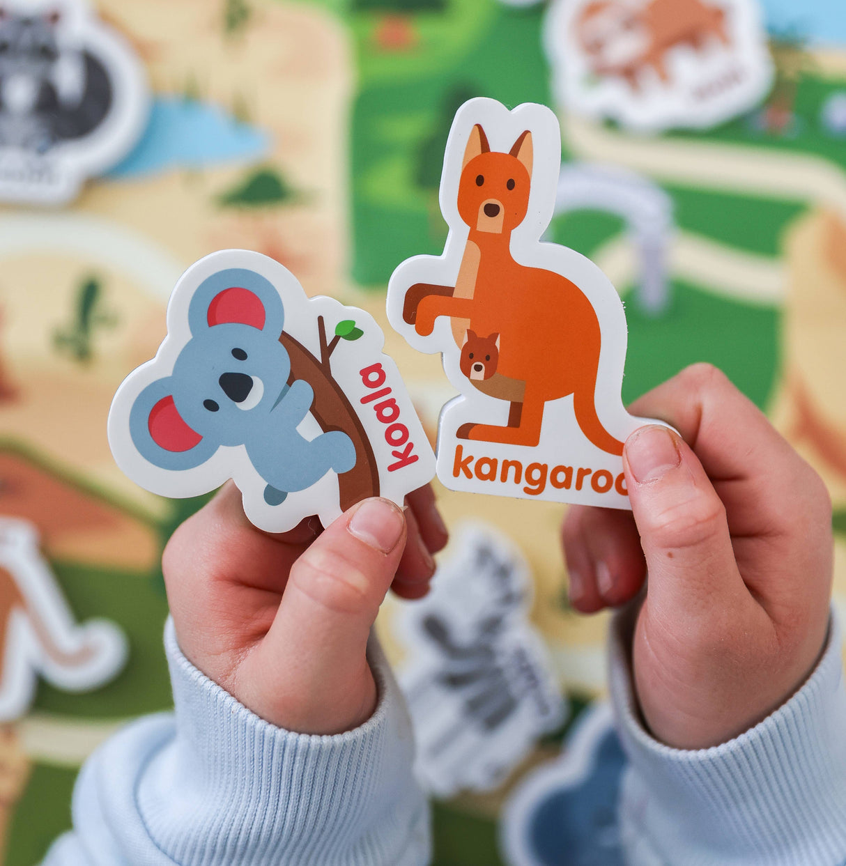 Magnetic Zoo Animals