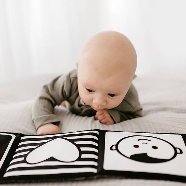 Faces for Baby Organic Cotton Cloth Book