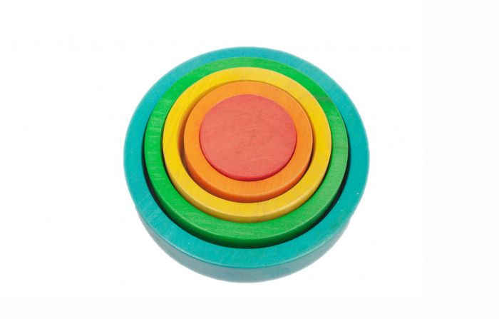 Natural Coloured Nesting and Stacking Bowls