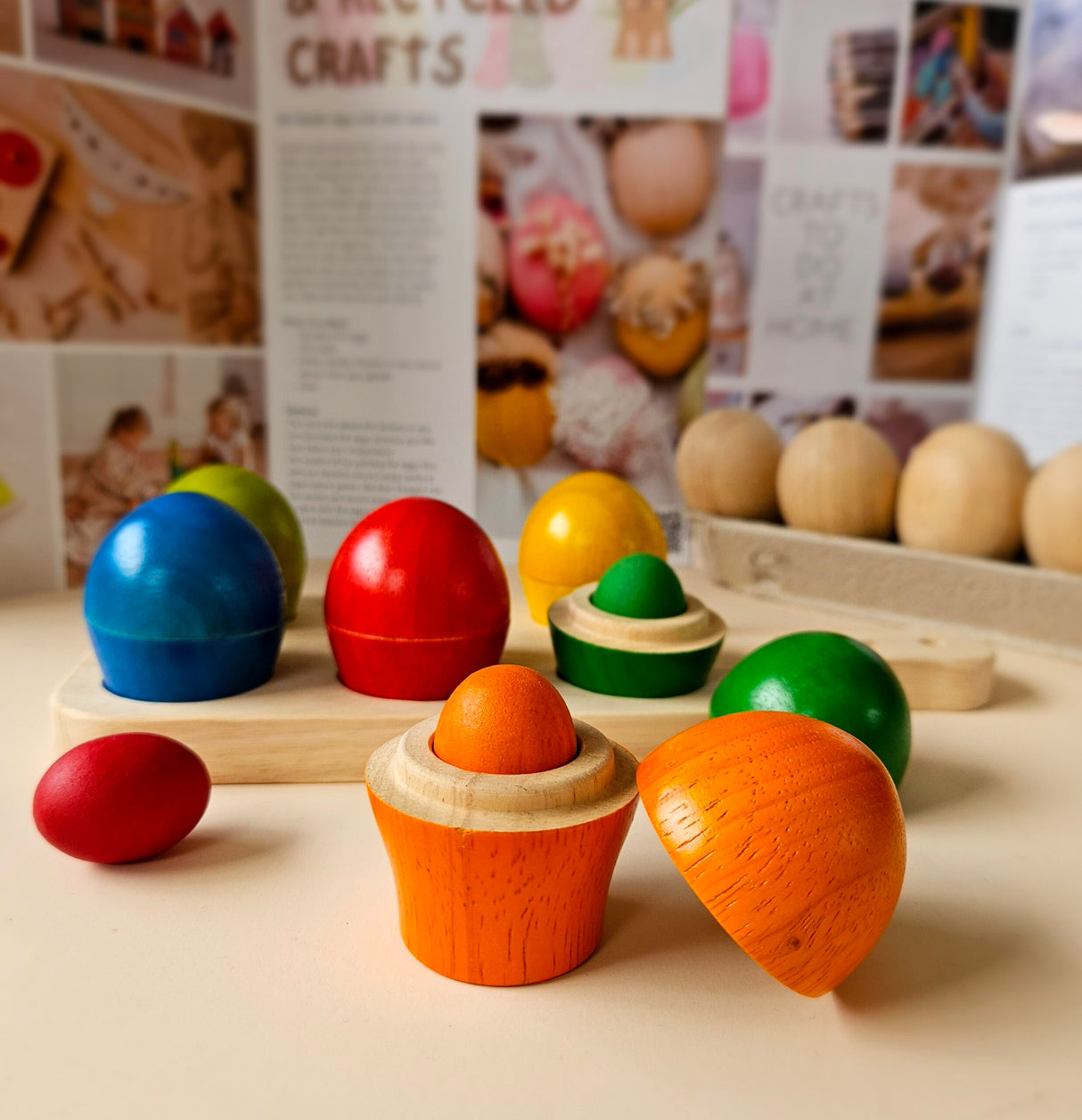 Sorting Egg Cups - Set of 6