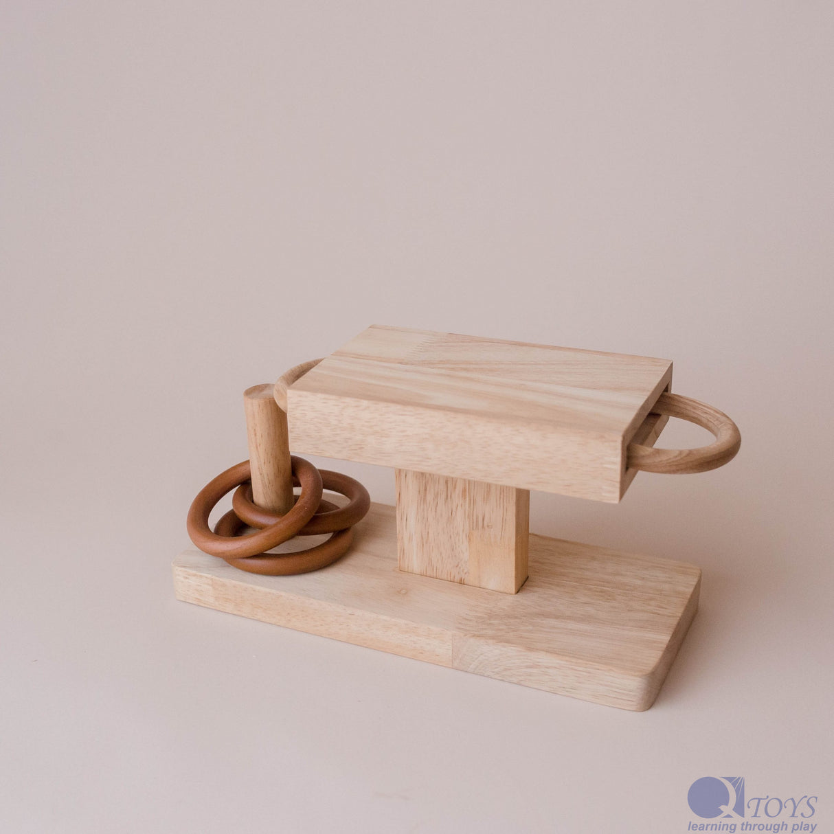 Wooden Montessori Rings Activity
