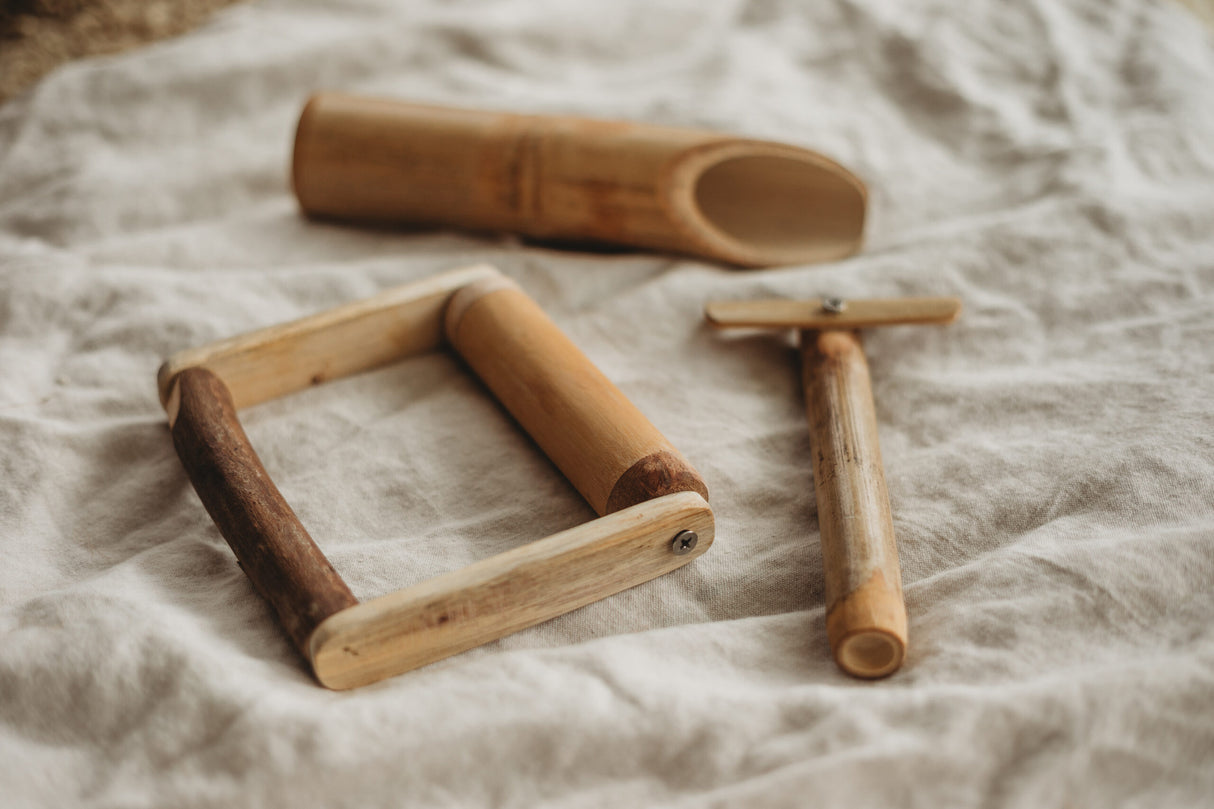 Bamboo Sand Play Set