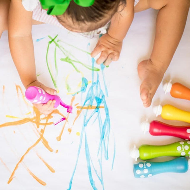 6 Foam Markers