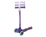 Globber Primo V2 scooter with Lights and Grip tape - Purple/ Pastel Pink