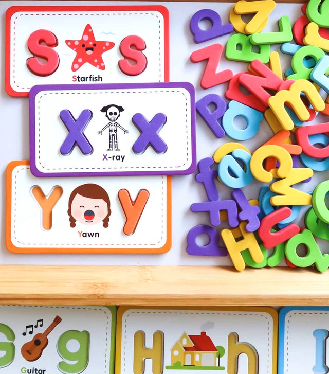 ABC Magnetic Letters & Flashcards