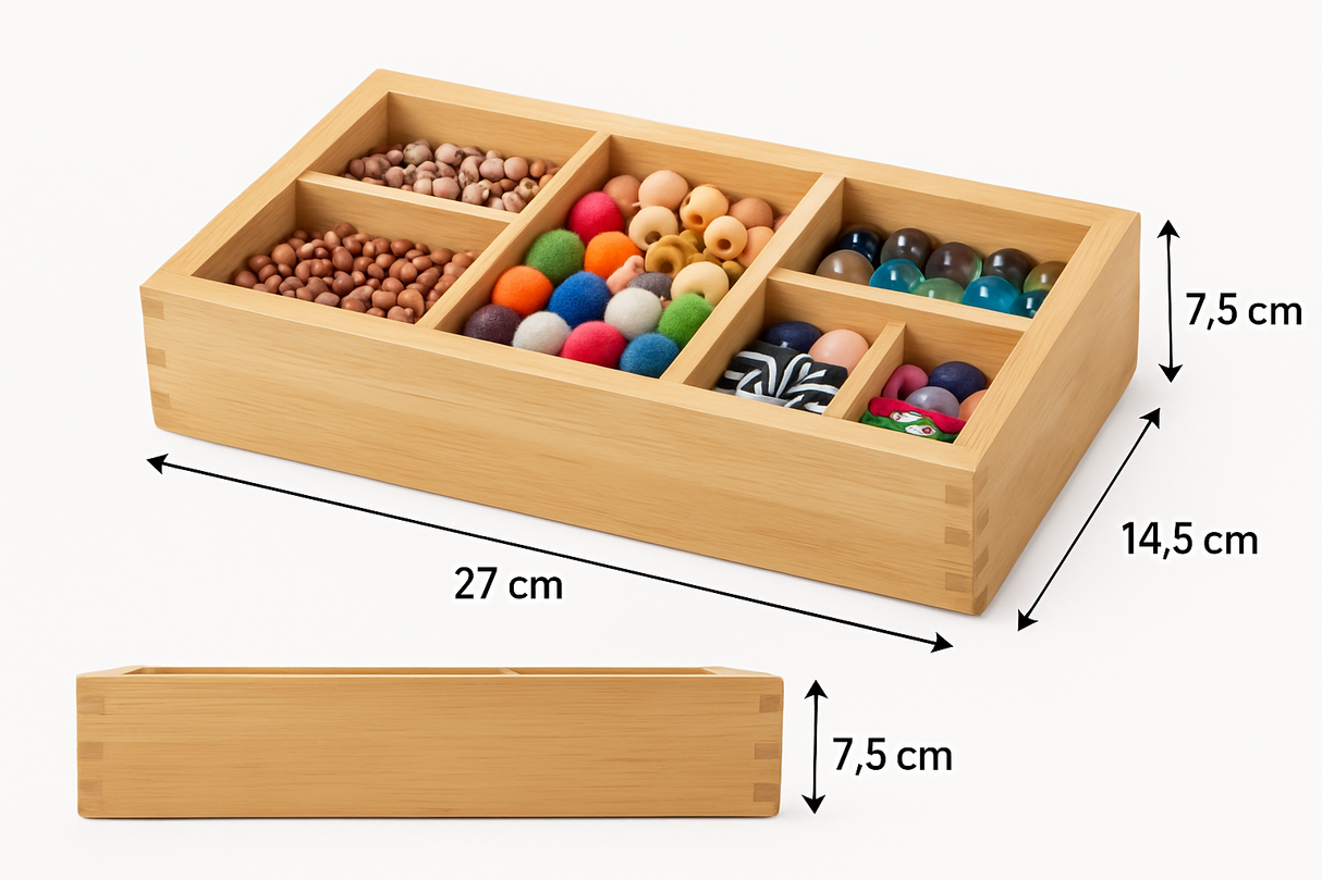 Montessori Sorting Trays Set of 3