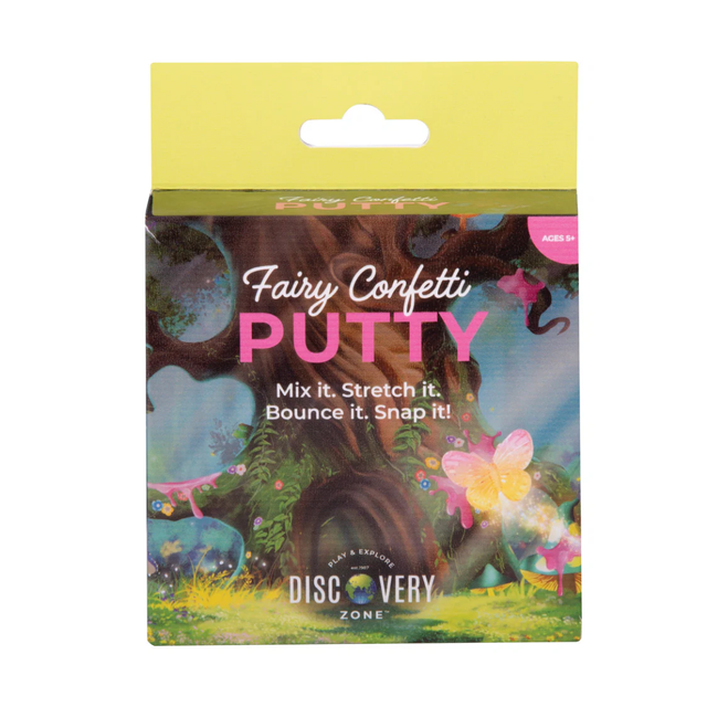 Fairy Confetti Putty Pink