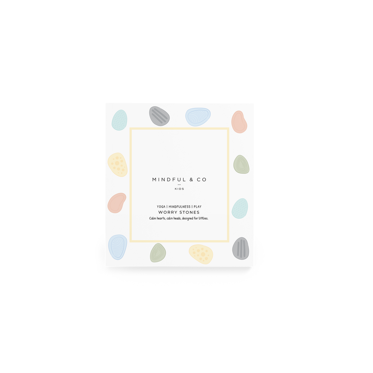 Worry Stones for Kids – Calming Sensory Fidget Set