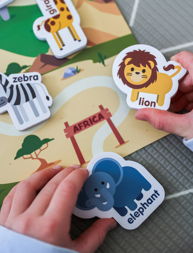 Magnetic Zoo Animals