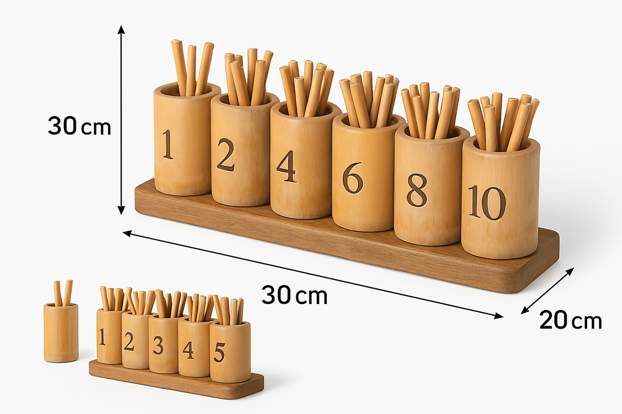 Bamboo Counting Set