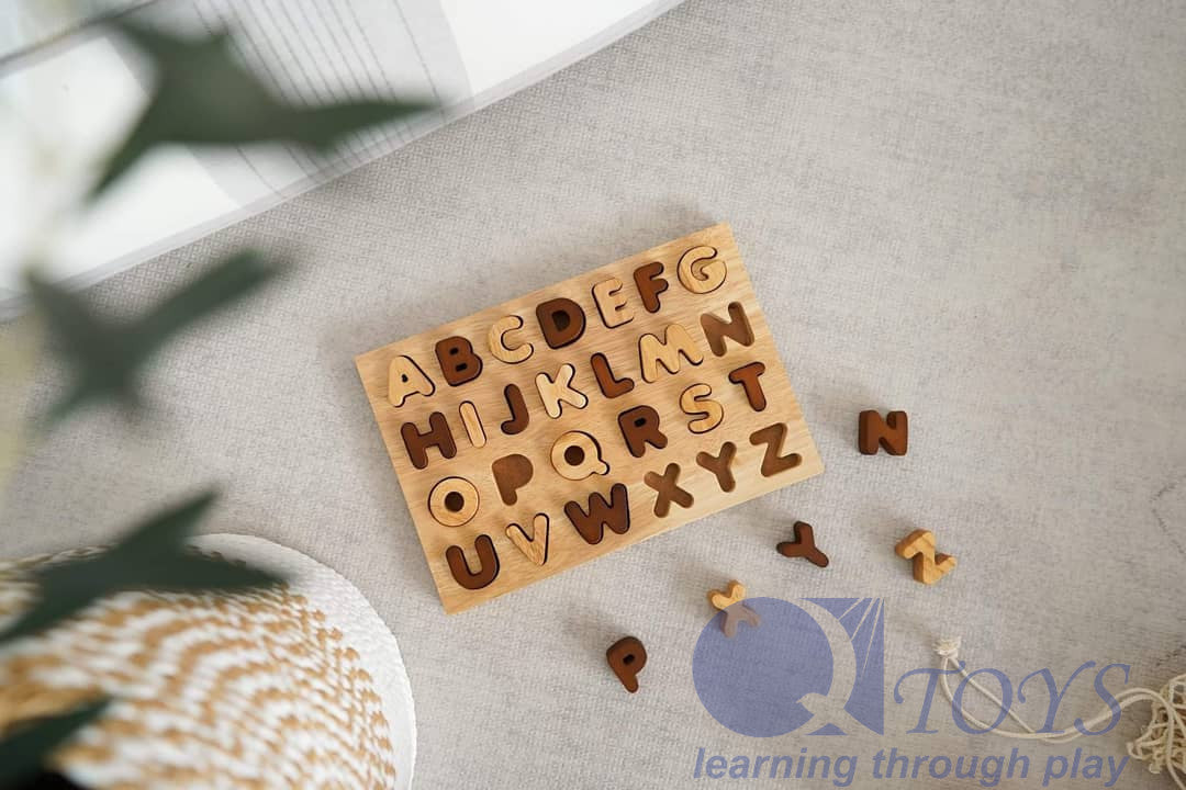 Two Toned Capital Letter Puzzle