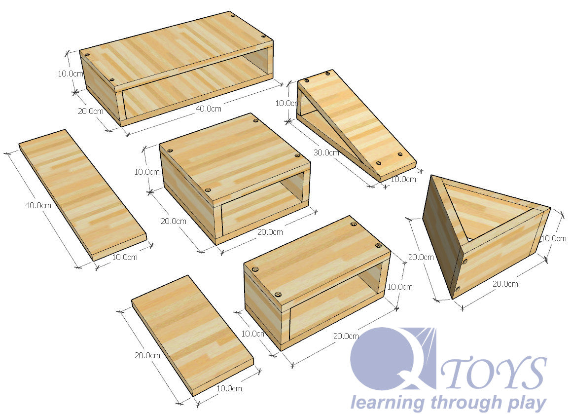 Unit Blocks - 20pcs