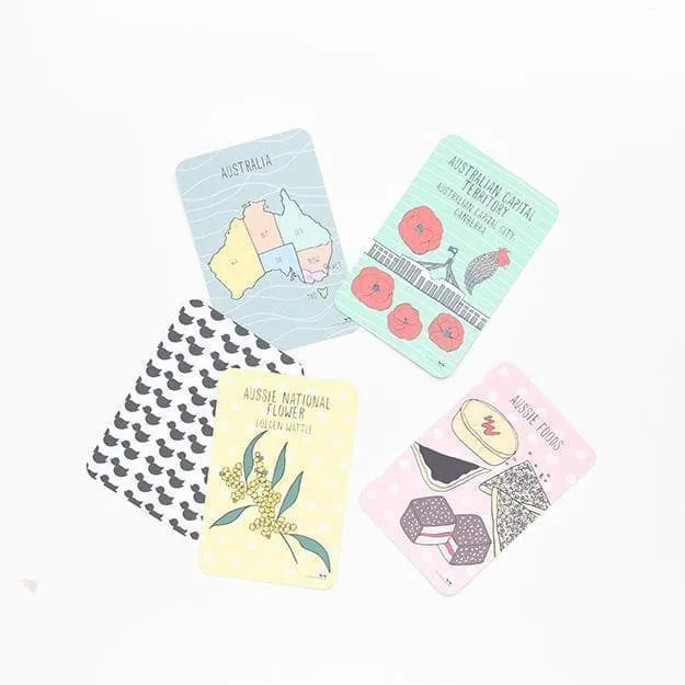 A Trip Around Oz Flashcards and Memory Game Set