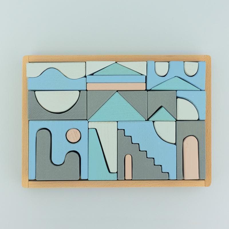 Abstract Ocean Puzzle