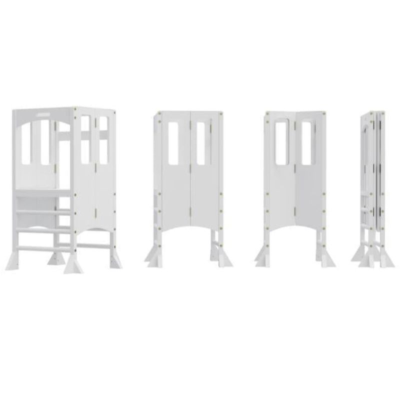Adjustable Bi-Fold Tower - White Scratch Dent