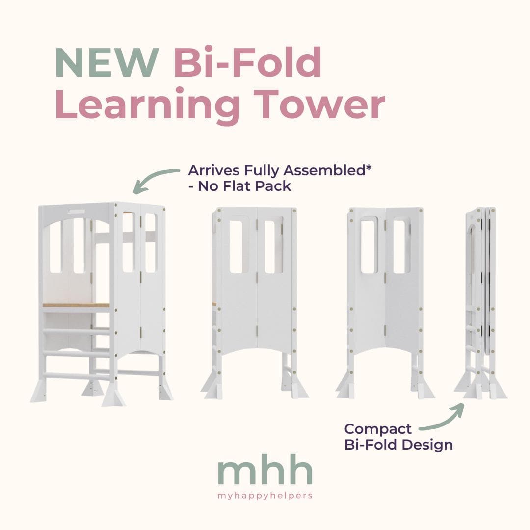 Adjustable Bi-Fold Tower - White Scratch Dent