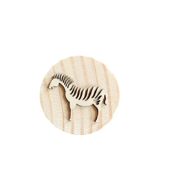 African Animal Playdough Stamps