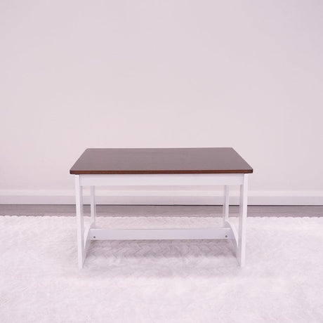 Aspire Montessori Table - White & Walnut-Furniture & Décor-My Happy Helpers