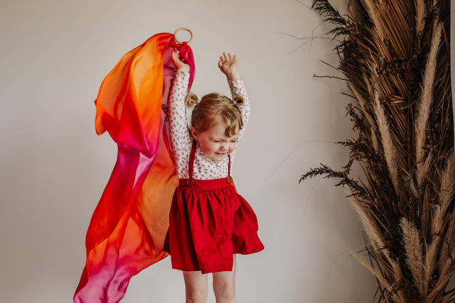 Autumn Play Silk