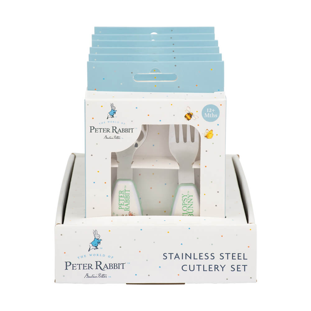 Peter & Flopsy Cutlery Set