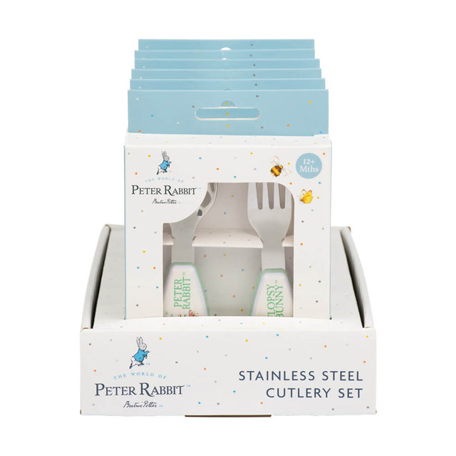 Peter & Flopsy Cutlery Set
