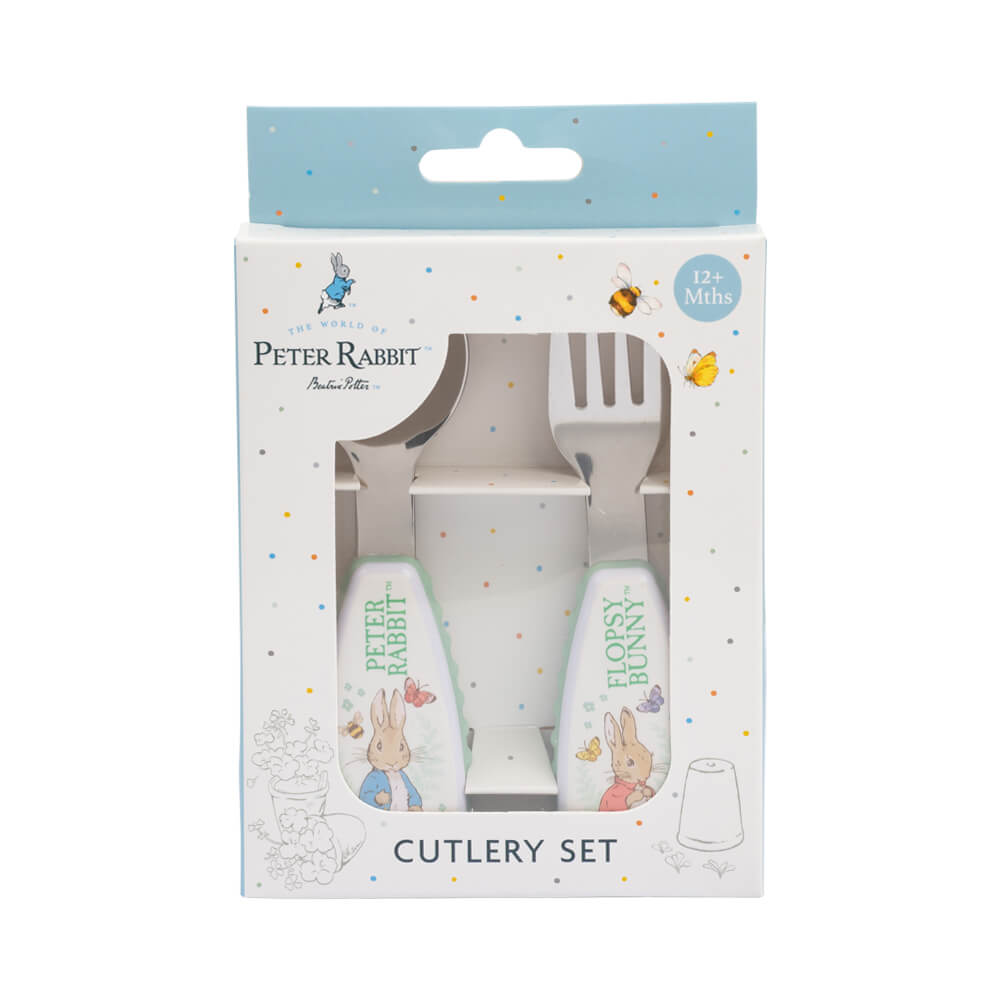 Peter & Flopsy Cutlery Set
