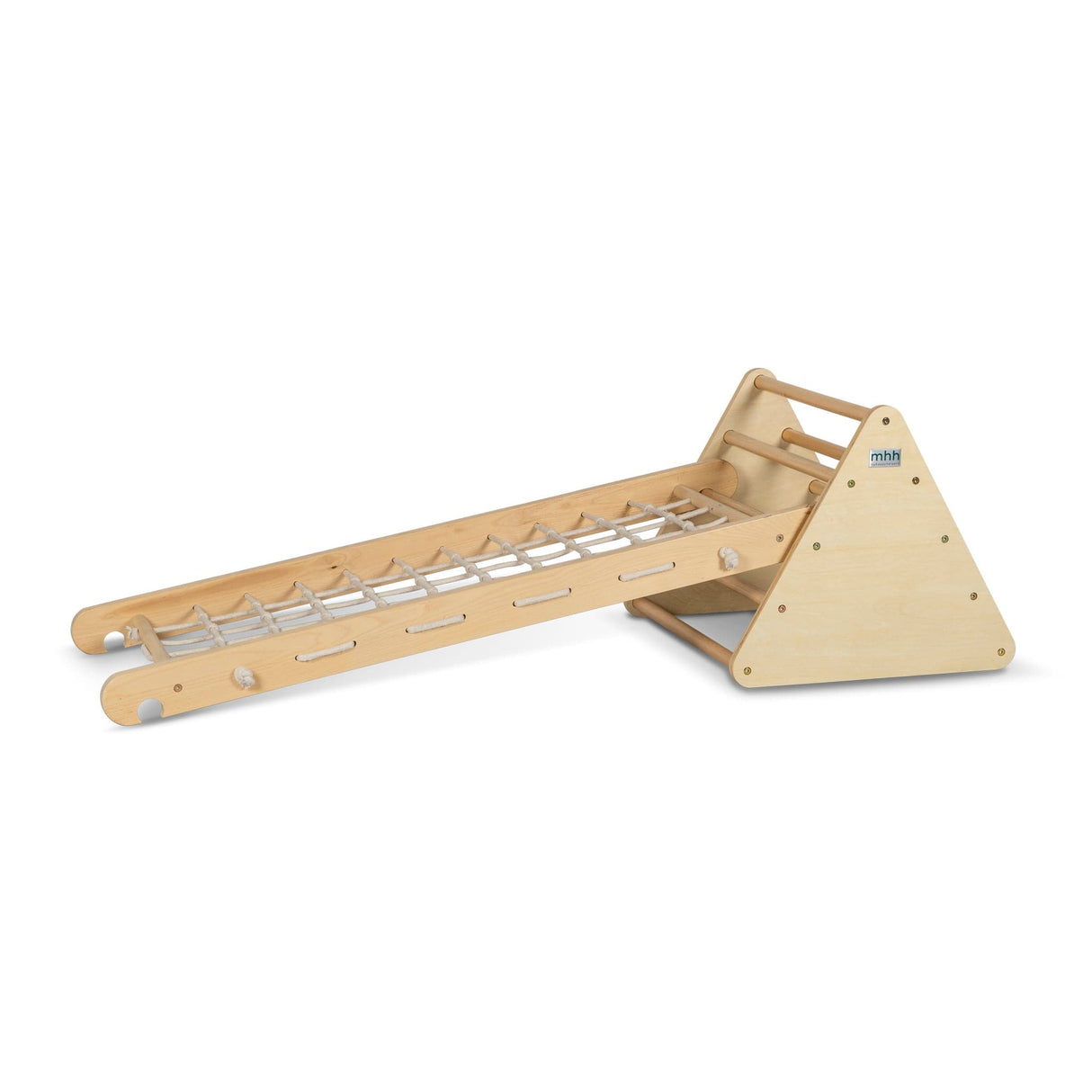 Baby Indoor Pikler Play Set - Varnished Scramble Net