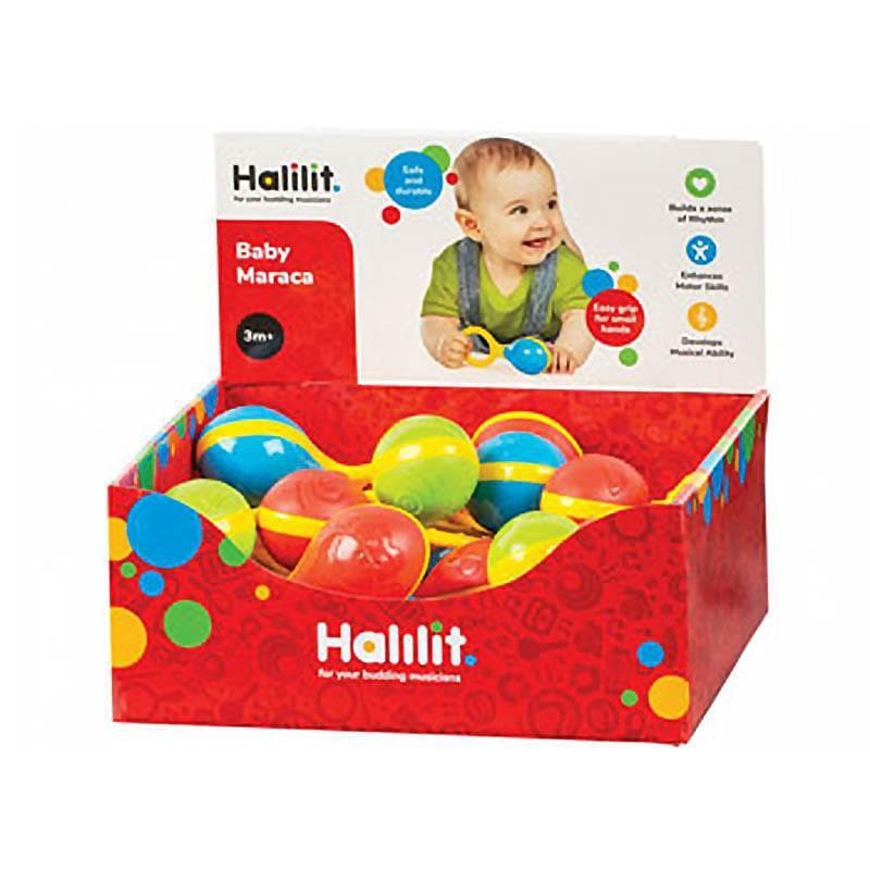 Baby Maraca - Animal Face - Assorted Colours