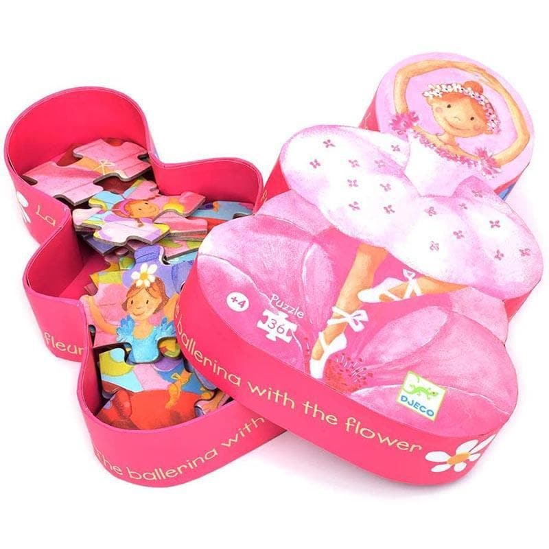 Ballerina Silhouette Puzzle - 36pc