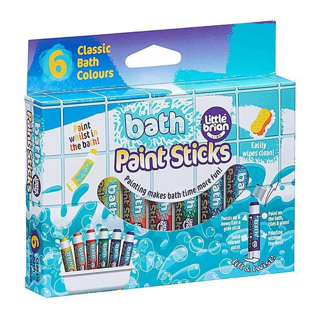 Bath Paint Sticks - 6 Pack