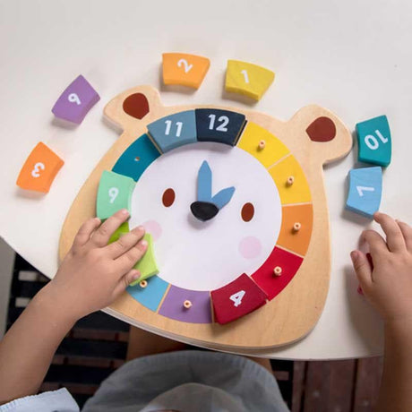 Bear Colours Clock